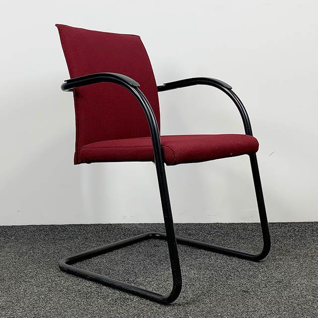 Klöber 911 Vergaderstoel | Rood, Huis en Inrichting, Stoelen, Gebruikt, Ophalen of Verzenden