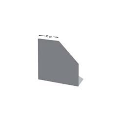 Vloerplaat antraciet staal 1250x1250mm, Huis en Inrichting, Kachels, Ophalen of Verzenden