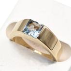 Cartier - Ring - Tank - 18 karaat Geel goud - Aquamarijn, Sieraden, Tassen en Uiterlijk, Ringen, Nieuw