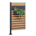 Kliko Ombouw 83x150cm Antraciet Houtlook | Nieuw | Scherp..., Ophalen of Verzenden, Nieuw, Overige materialen, Containerberging