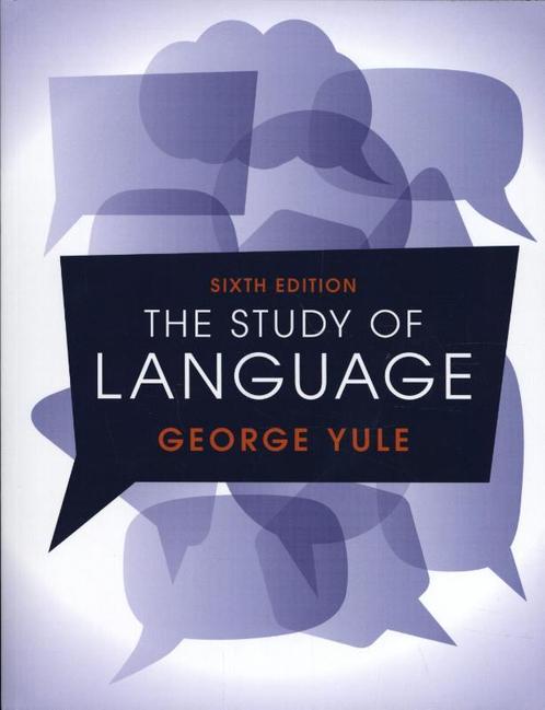 The Study of Language 6th Edition 9781316606759, Boeken, Studieboeken en Cursussen, Zo goed als nieuw, Verzenden