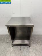 RVS Werktafel met onderschap 70 x 70 x 90 cm Horeca, Zakelijke goederen, Horeca | Keukenapparatuur, Ophalen of Verzenden, Gebruikt