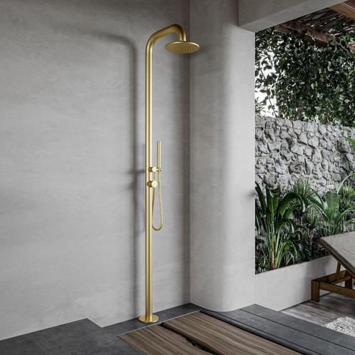 Buitendouche vrijstaand Fortifura Outdoor Deluxe Regendouche, Doe-het-zelf en Verbouw, Sanitair, Kraan, Nieuw, Ophalen of Verzenden