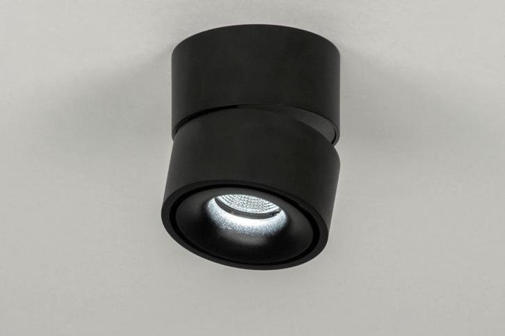 Rietveld Spots - Zwart - Metaal, Aluminium, Huis en Inrichting, Lampen | Hanglampen, Verzenden