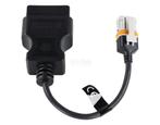 Jaltest Knorr-Bremse 4 Pins EBS - 16 Pins OBD2 Verloopkabel, Verzenden, Nieuw