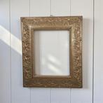 Lijst- Uitgehouwen 66,5 x 78 - legno laccato - Corniche -, Antiek en Kunst