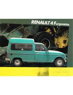 1985 RENAULT 4 BROCHURE FRANS, Nieuw, Renault, Author