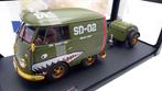 Solido 1:18 - Modelauto - Volkswagen Kool Kombi Army Fighter, Nieuw