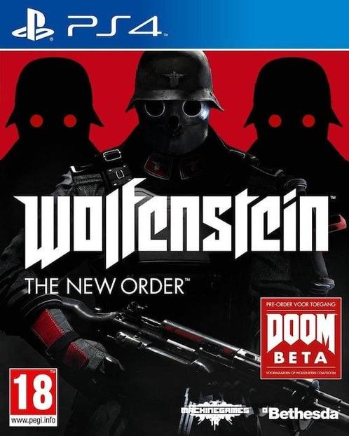 Wolfenstein the New Order (PS4 Games) (Playstation 4), Spelcomputers en Games, Games | Sony PlayStation 4, Zo goed als nieuw, Ophalen of Verzenden
