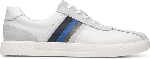 Clarks Un Costa Band - Maat 40 - Heren Sneakers - White, Kleding | Heren, Schoenen, Verzenden