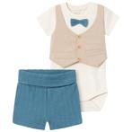 Setje Human (provincial blue), Kinderen en Baby's, Babykleding | Maat 68, Nieuw, Name It, Overige typen, Verzenden