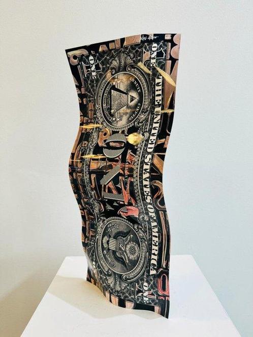 Karl Lagasse (1981) - Crypto Gold, Antiek en Kunst, Kunst | Schilderijen | Modern