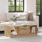 vidaXL Salontafel artisanaal eikenkleurig 100 x 50 x 36 cm, Huis en Inrichting, Tafels | Salontafels, Verzenden, Nieuw, 50 tot 100 cm