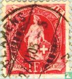 Zwitserland - Staande Helvetia - 1905, Verzenden, Postfris