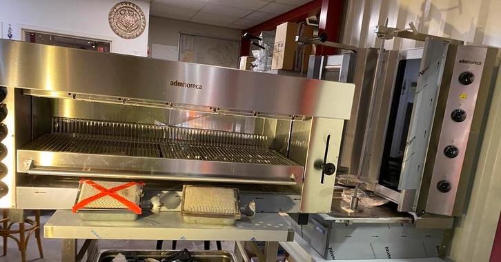 Pita Grill NIEUWE model | Salamander | pita | kapsalon Oven, Zakelijke goederen, Horeca | Keukenapparatuur, Nieuw in verpakking