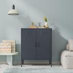 Dressoir | Lockerkast | Opbergkast | 80x40x100cm | Antraciet, Verzenden, Nieuw