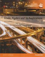 Linear Algebra and Its Applications Global Edi 9781292092232, Zo goed als nieuw, Verzenden