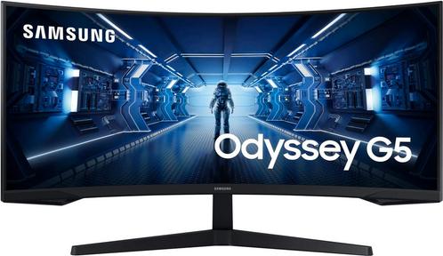 34 Samsung Odyssey G5 Curved/UWQHD/DP/HDMI/165Hz/VA, Computers en Software, Monitoren, Nieuw, Ophalen of Verzenden