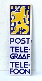 Post Telegraaf Telefoon | Emaille bord - N.P. de Koo -, Antiek en Kunst