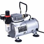 Hofftech Mini airbrush compressor - olievrij - geluidsarm..., Hobby en Vrije tijd, Schilderen, Ophalen of Verzenden, Nieuw