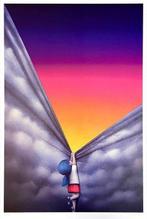 Seth (1972) - Derrière les nuages, Antiek en Kunst, Kunst | Schilderijen | Modern