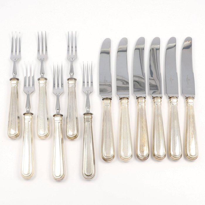 Van Kempen & Begeer - Bestekset (12) - .835 zilver, Antiek en Kunst, Antiek | Goud en Zilver