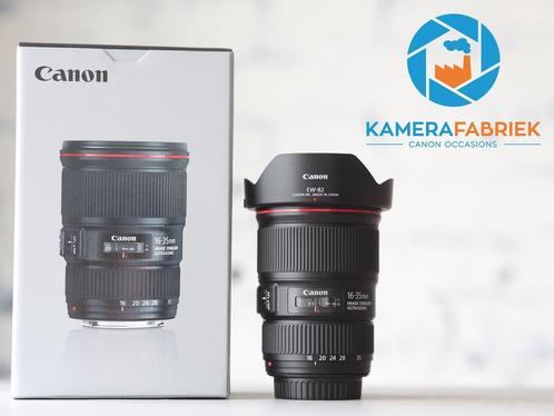 Canon EF 16-35mm f/4 L IS USM - Incl. 1 jaar garantie!, Audio, Tv en Foto, Fotografie | Lenzen en Objectieven, Groothoeklens, Zo goed als nieuw