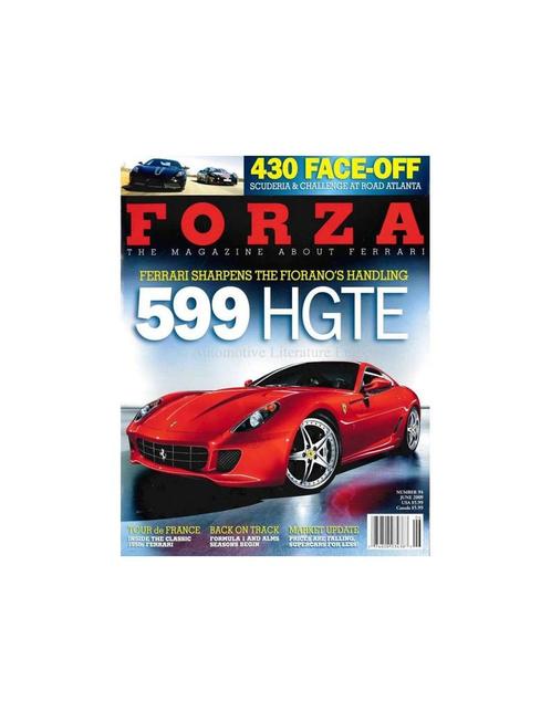 2009 FERRARI FORZA MAGAZINE 94 ENGELS, Boeken, Auto's | Folders en Tijdschriften, Ferrari