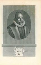 Portrait of Jacobus Arminius, Antiek en Kunst, Kunst | Etsen en Gravures