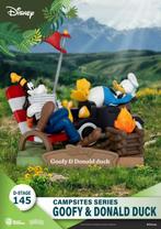 Disney D-Stage Campsite Series PVC Diorama Goofy & Donald..., Verzenden, Zo goed als nieuw