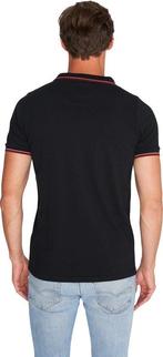 2dekans | Mario Russo Polohemd Edward - Polohemd Heren -, Ophalen of Verzenden, Zo goed als nieuw, Zwart, Mario Russo