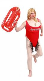 Baywatch Travestiet Kostuum, Ophalen of Verzenden, Nieuw