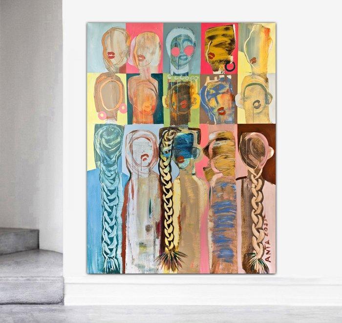 Kariko ono - Heroes 23, Antiek en Kunst, Kunst | Schilderijen | Modern