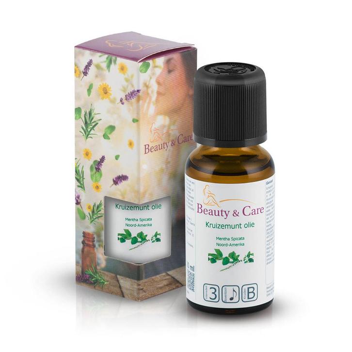 Beauty & Care Kruizemunt etherische olie 20 ml.  new, Sport en Fitness, Gezondheidsproducten en Wellness, Aroma, Nieuw, Ophalen of Verzenden