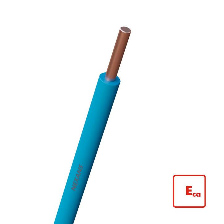 Nexans H07V-U Installatiedraad - 10533290 [100 Meter], Doe-het-zelf en Verbouw, Elektra en Kabels, Overige typen, Nieuw, Verzenden