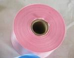 Roze lint 45 mm zilver opdruk +/- 50 cm., Ophalen of Verzenden, Nieuw