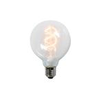 E27 LED gedraaid filament lamp G95 helder 5W 400 lm 2200K, Nieuw