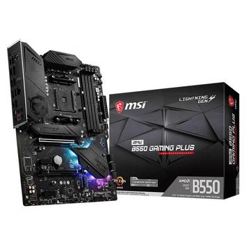 MSI MPG B550 Gaming Plus, ATX, 4xDDR4 beschikbaar voor biedingen