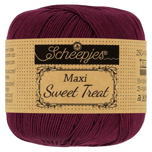 Scheepjes Maxi Sweet Treat - 750 Bordeau, Hobby en Vrije tijd, Breien en Haken, Breien of Haken, Nieuw, Wol of Garen, Ophalen of Verzenden