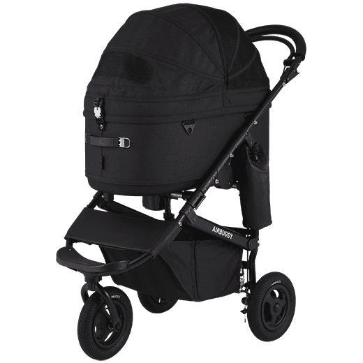 AirBuggy Dome3 Large Black – luxe zwarte hondenbuggy kattenb, Dieren en Toebehoren, Hondenmanden, Nieuw, Verzenden