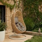 *WOONWINKEL* Kave Home Cira Wicker Hangstoel Voor Buiten Nat, Verzenden, Nieuw, Rotan