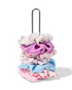 HEMA Scrunchies op toren bloem - 7 stuks, Sieraden, Tassen en Uiterlijk, Uiterlijk | Haarverzorging, Verzenden, Nieuw