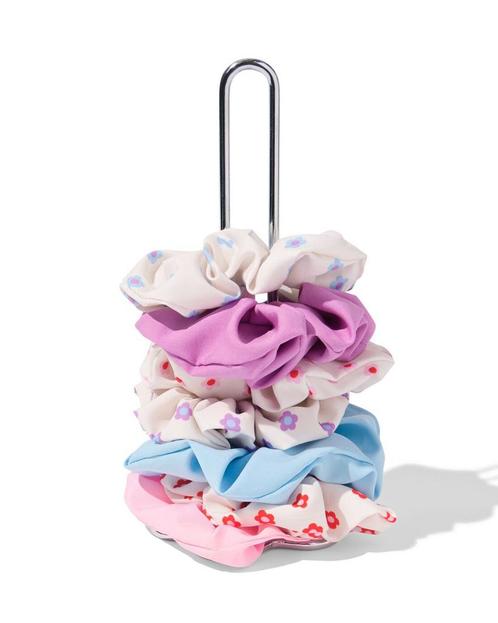 HEMA Scrunchies op toren bloem - 7 stuks, Sieraden, Tassen en Uiterlijk, Uiterlijk | Haarverzorging, Nieuw, Verzenden