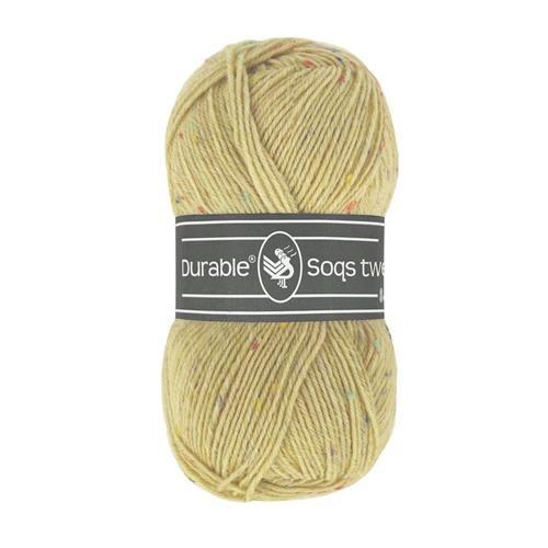 Durable Soqs tweed 409 Bleached Sand, Hobby en Vrije tijd, Breien en Haken, Breien of Haken, Nieuw, Wol of Garen, Ophalen of Verzenden