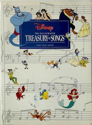 Disney the illustrated treasury of songs (piano vocal guitar, Boeken, Taal | Overige Talen, Verzenden