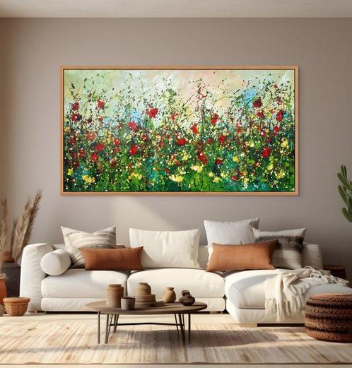 Irina Morisch - Wild forest Nr.16- XXL-, Antiek en Kunst, Kunst | Schilderijen | Modern