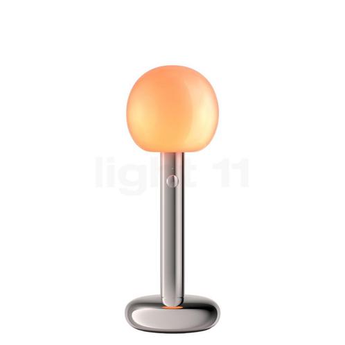 Grau Fire Acculamp LED, Aluminium gepolijst (Tafellampen), Tuin en Terras, Buitenverlichting, Nieuw, Verzenden