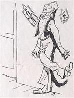 Man staat tegen een muur (lijst optie, Lithos), Verzenden