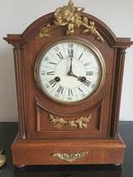 Klok - Brons, Hout - 1910-1920, Antiek en Kunst