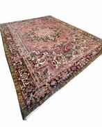 Groot Perzisch tapijt 350x270 wollen vloerkleed iran, Bruin, 200 cm of meer, Zo goed als nieuw, 200 cm of meer